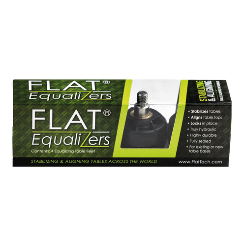 Flat Equalizers 8mm 4er Set