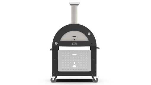 Alfa Forni Moderno 3 Pizze Holz Grau – Bild 2