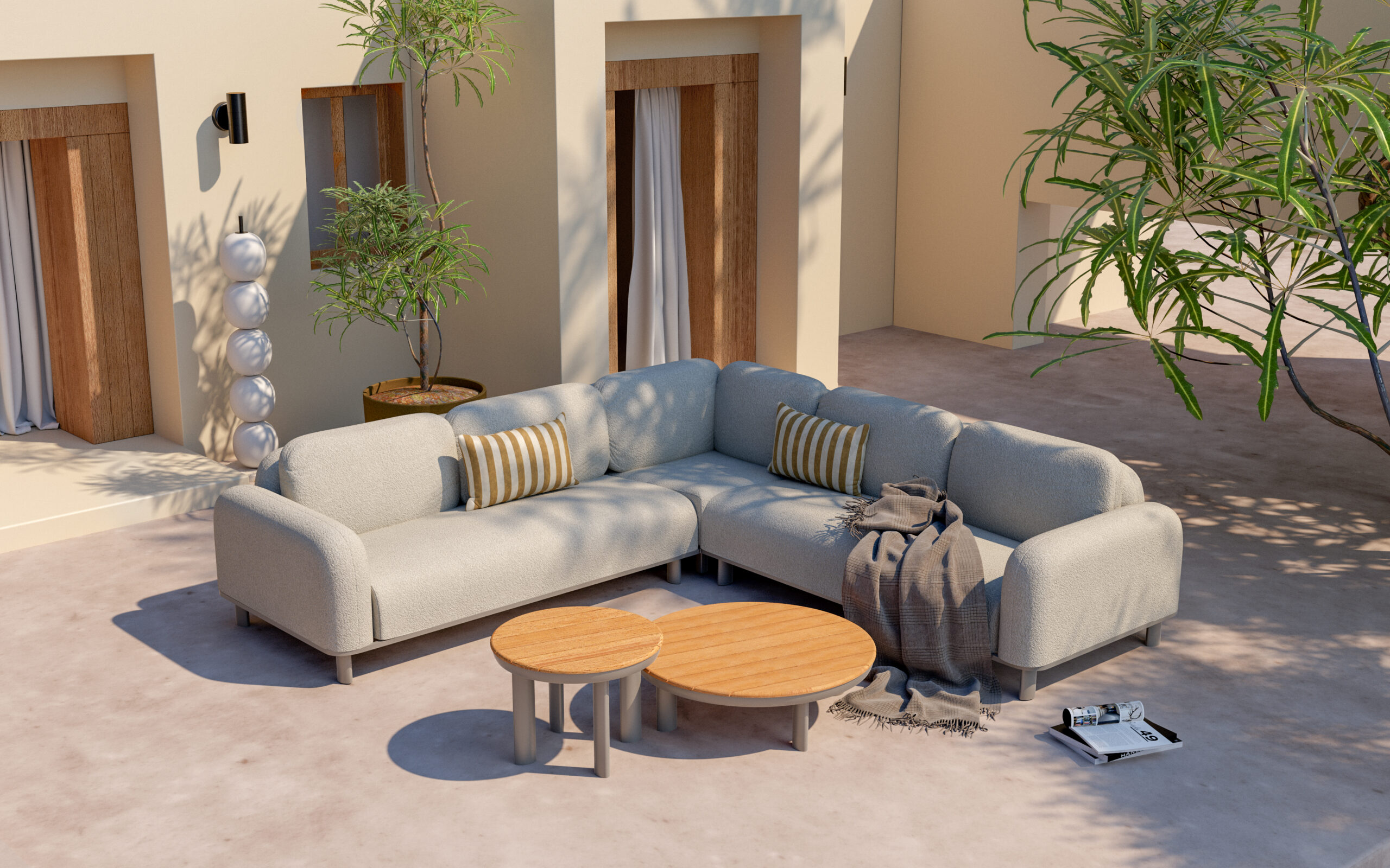 Outdoorlounge Colombia wetterfest inklusive Covers