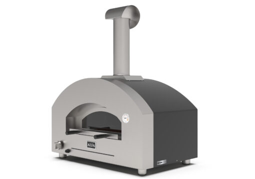 Alfa Forni Futuro 2 Pizze Schwarz