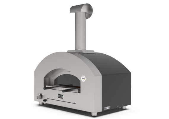 Alfa Forni Futuro 2 Pizze Schwarz
