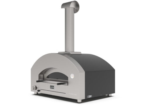 Alfa Forni Futuro 4 Pizze Schwarz