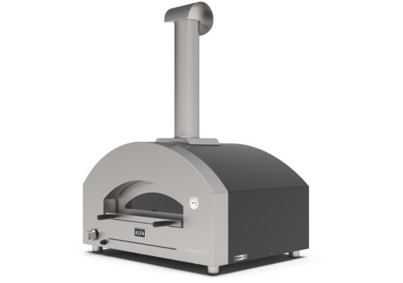 Alfa Forni Futuro 4 Pizze Schwarz