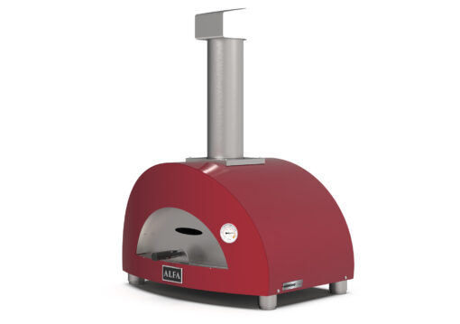 Alf Forni Moderno 1 Pizza Holz Rot