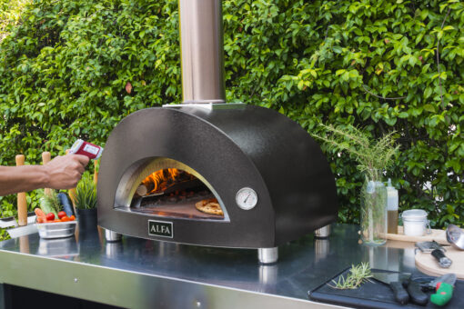 Alf Forni Moderno 1 Pizza Holz Rot – Bild 3