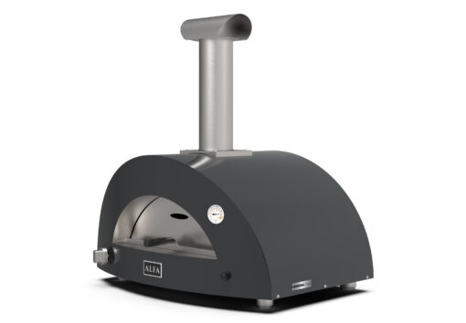Alfa Forni Moderno 2 Pizze Gas Grau