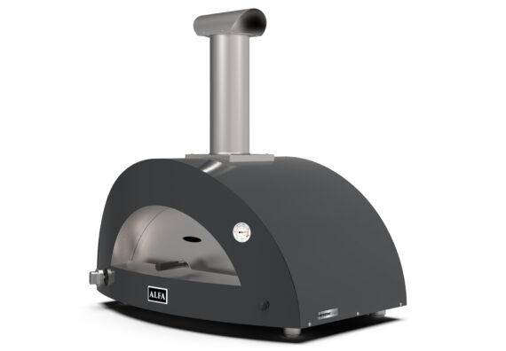 Alfa Forni Moderno 3 Pizze Gas Grau