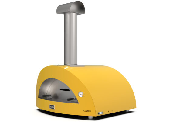 Alfa Forni Moderno 5 Pizze Holz Gelb