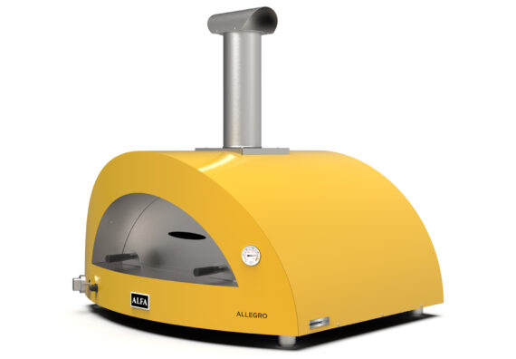 Alfa Forni Moderno 5 Pizze Gas Gelb