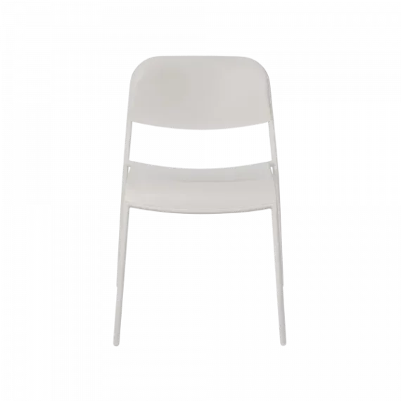 Yua Stuhl grau ohne Armlehne